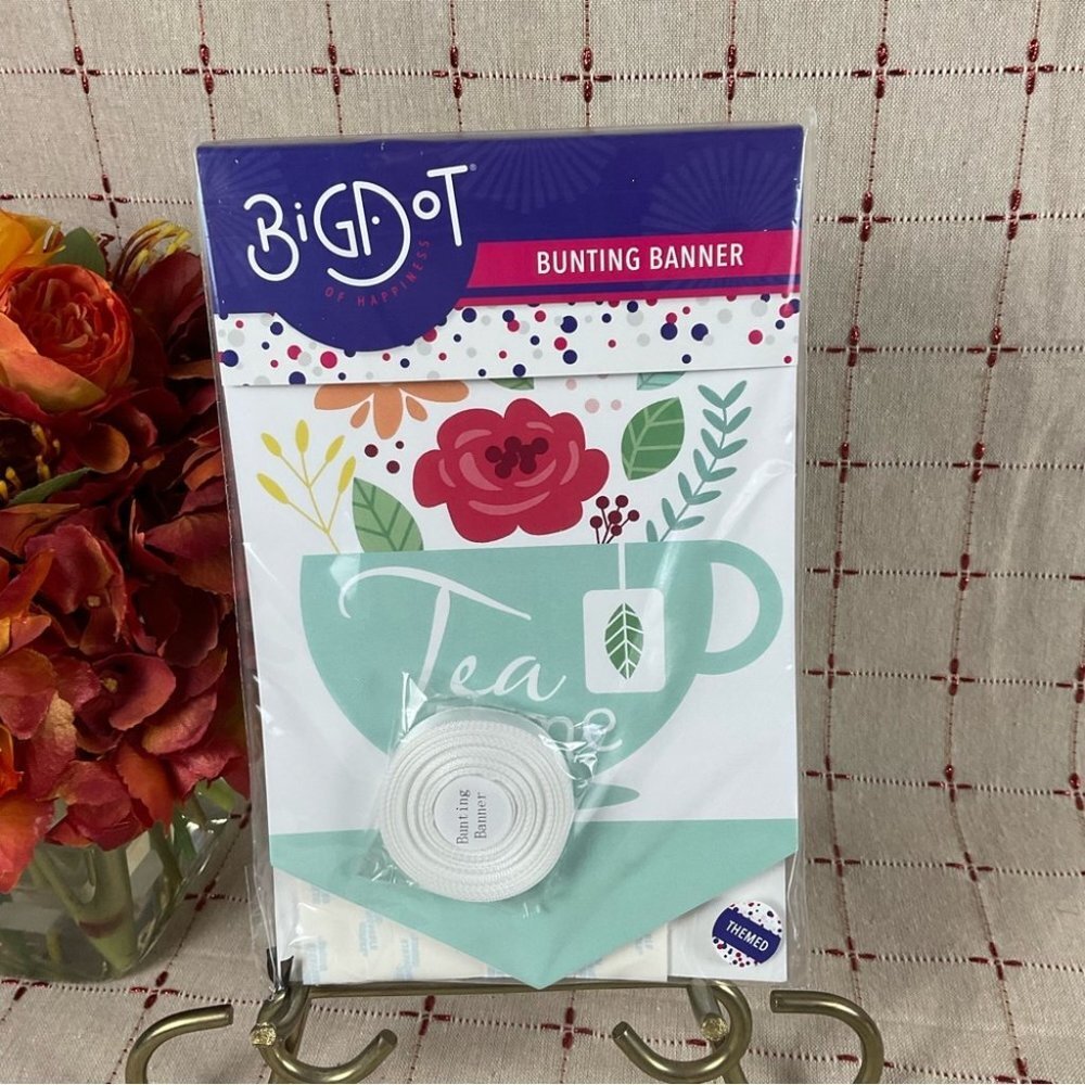 Big Dot of Happiness Tea Party Doterrific Bundle Party Supplies Paper Chains + - Picture 6 of 8